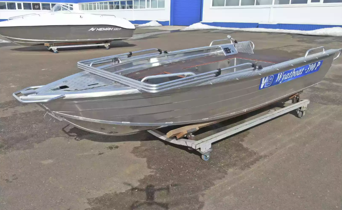 Алюминиевая лодка Wyatboat-390РМ в Новокузнецке