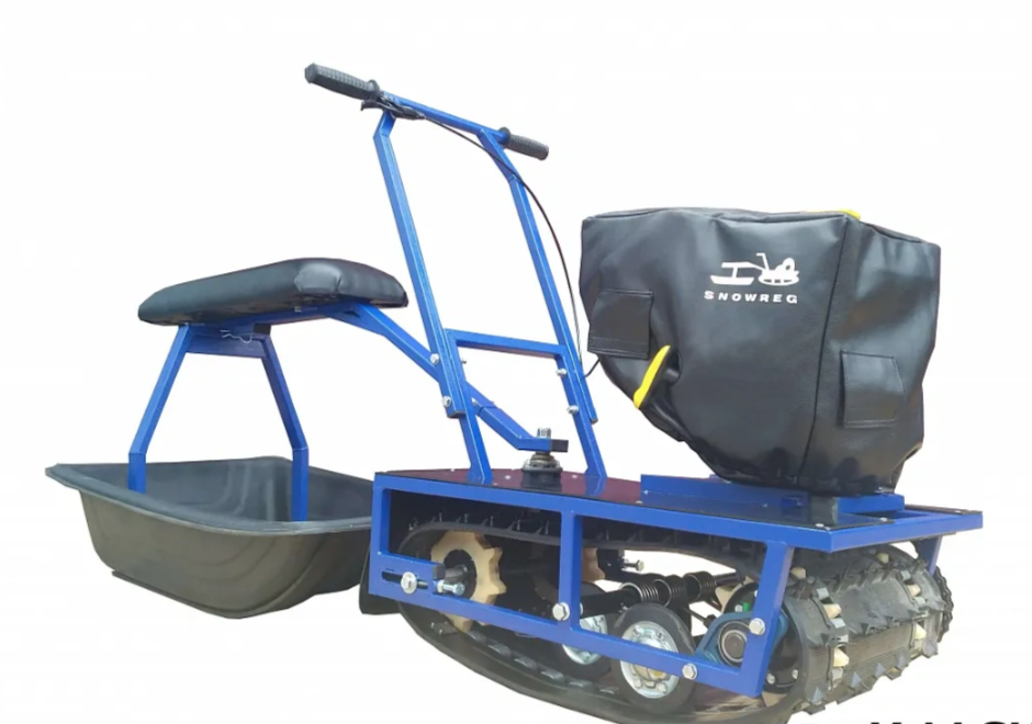 Мини-мотобуксировщик Альбатрос-М с фарой в Новокузнецке