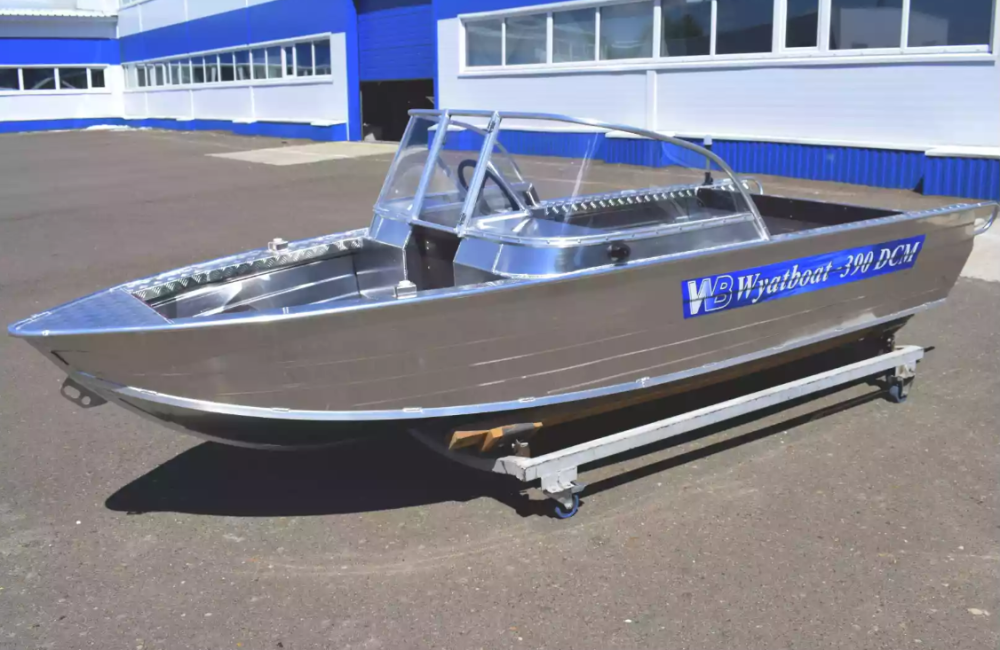 Алюминиевая лодка Wyatboat-390 DCM в Новокузнецке