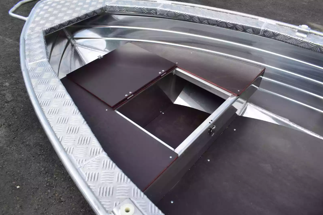 Алюминиевая лодка Wyatboat-390Р Увеличенный борт в Новокузнецке