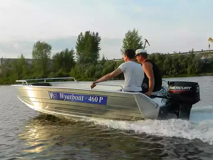 Алюминиевая лодка Wyatboat-460 P в Новокузнецке