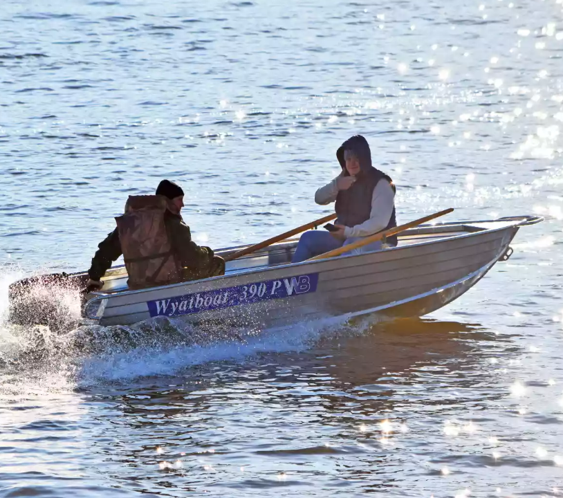 Алюминиевая лодка Wyatboat-390 P в Новокузнецке