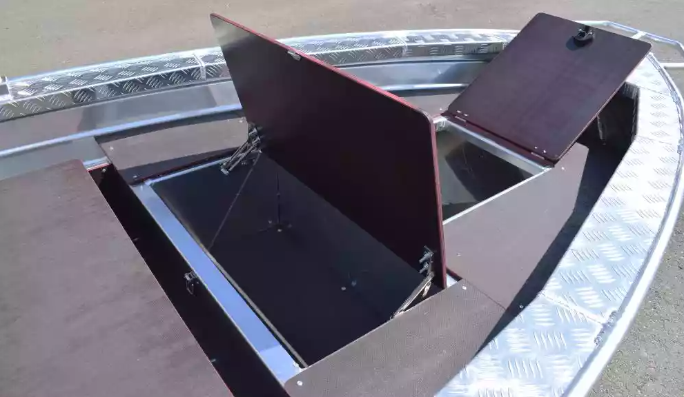 Алюминиевая лодка Wyatboat-390Р Fish в Новокузнецке