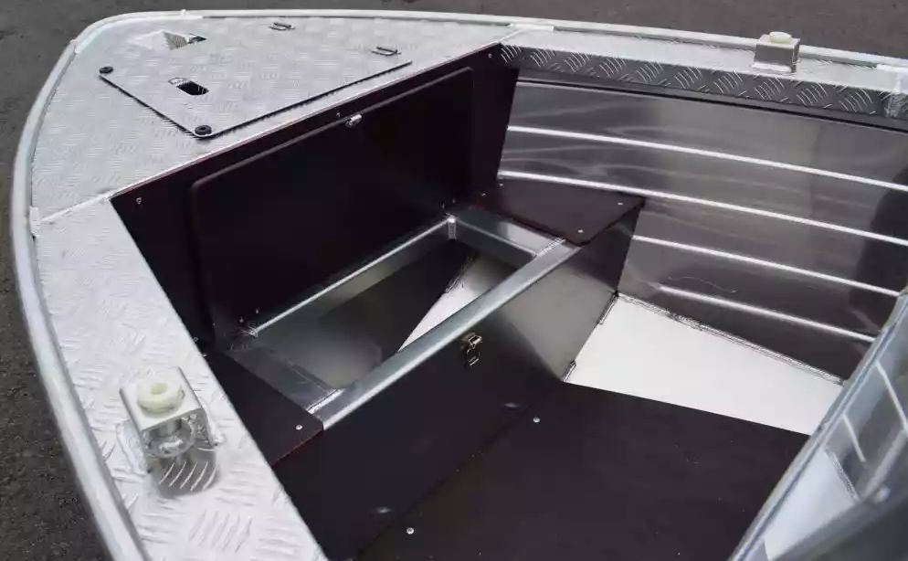 Алюминиевая лодка Wyatboat-390 DCM Увеличенный борт в Новокузнецке