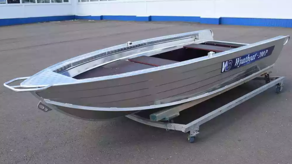 Алюминиевая лодка Wyatboat-390Р Fish в Новокузнецке