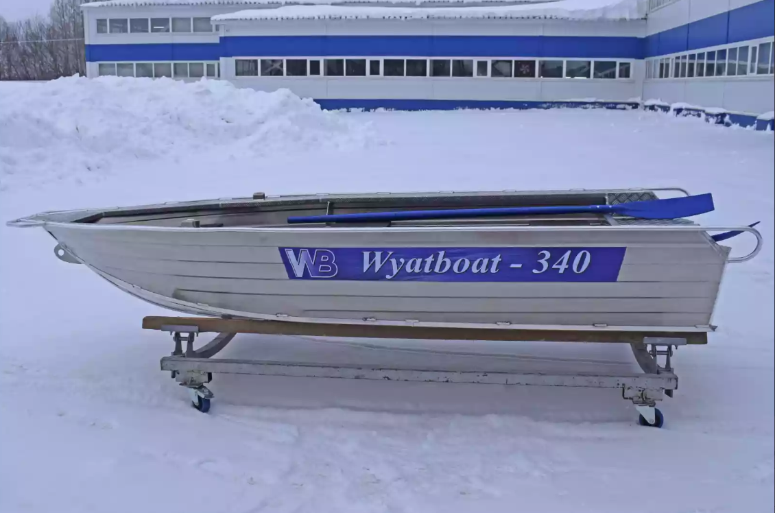 Алюминиевая лодка Wyatboat-340 Р в Новокузнецке