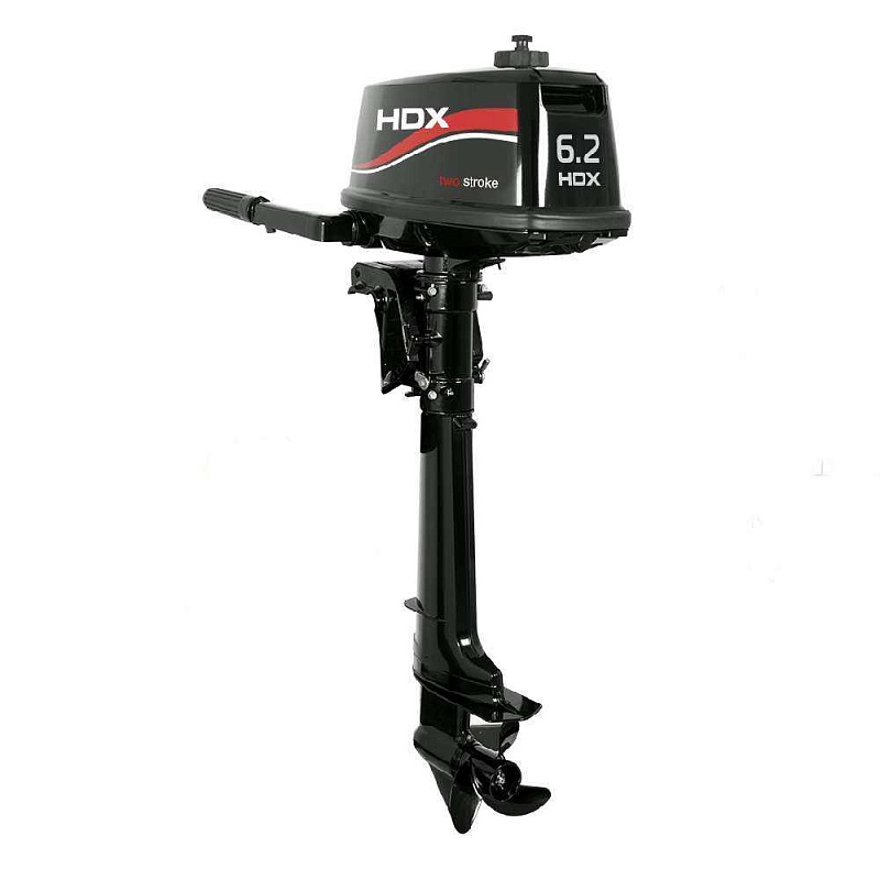 Лодочный мотор 2-х тактный HDX R series T 6,2 BMS (с топливным баком 12л) в Новокузнецке
