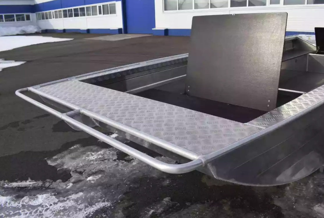 Алюминиевая лодка Wyatboat-490 Jonboat в Новокузнецке