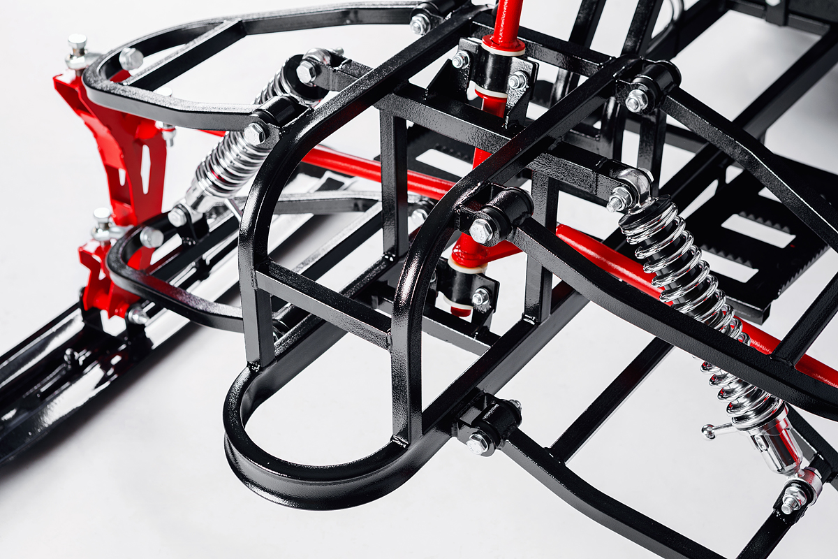 Лыжный модуль IKUDZO TERRAIN с подогревом ручек металлические лыжи в Новокузнецке