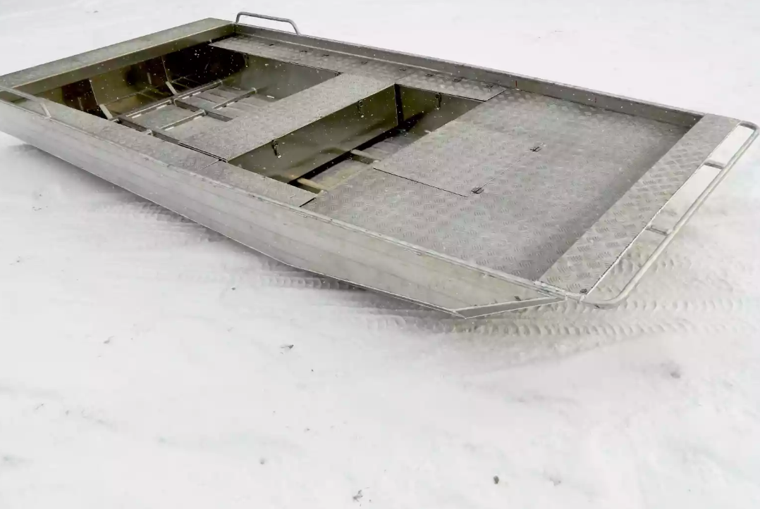 Алюминиевая лодка Wyatboat-390 Jonboat в Новокузнецке