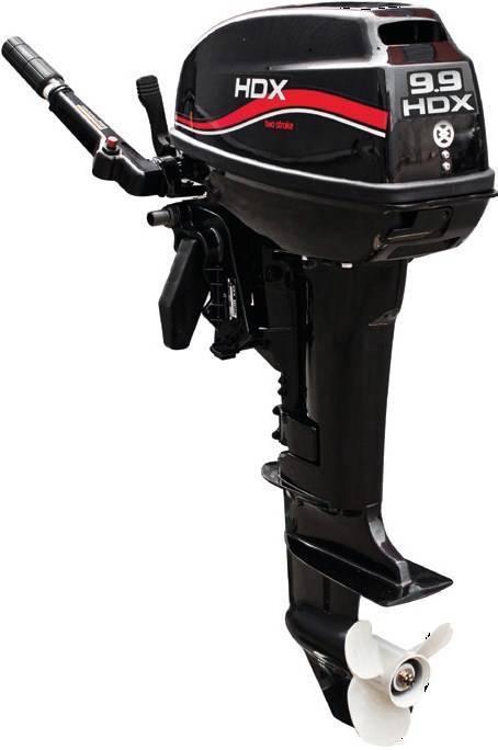 Лодочный мотор 2-х тактный HDX R series T 9,9 BMS в Новокузнецке