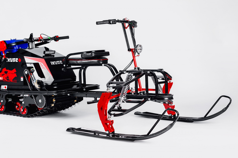 Лыжный модуль IKUDZO TERRAIN с подогревом ручек металлические лыжи в Новокузнецке