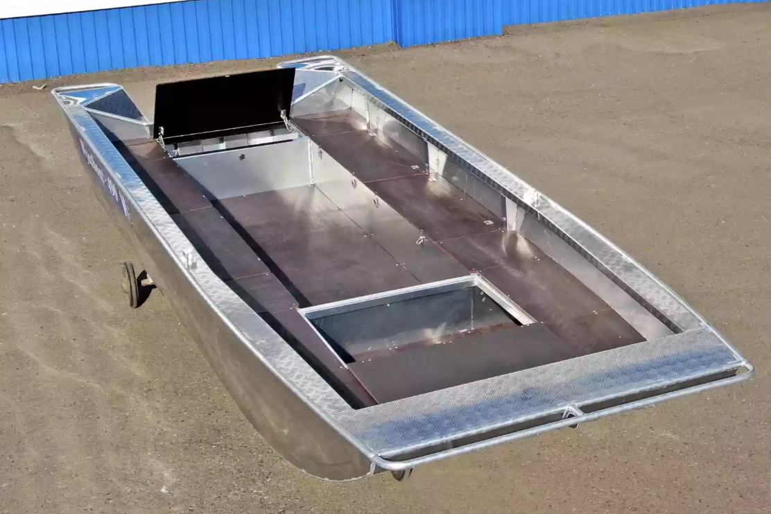 Алюминиевая лодка Wyatboat-490 Jonboat в Новокузнецке