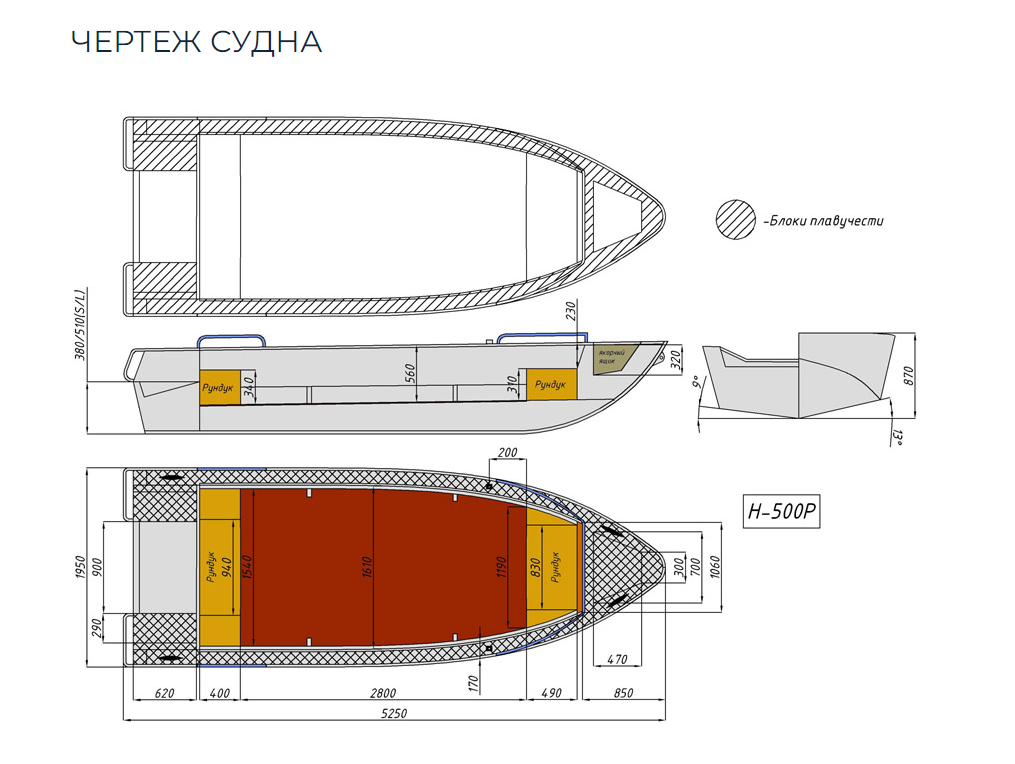 Алюминиевая лодка Неман-500 P в Новокузнецке