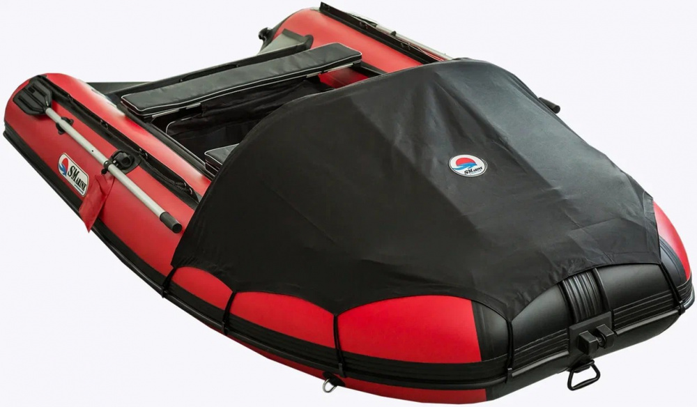 КОМПЛЕКТ НОСОВОГО ТЕНТА К ЛОДКЕ SMARINE AIR MAX 380 ЧЕРНЫЙ в Новокузнецке