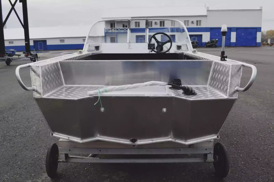 Алюминиевая лодка Wyatboat-390 Pro в Новокузнецке