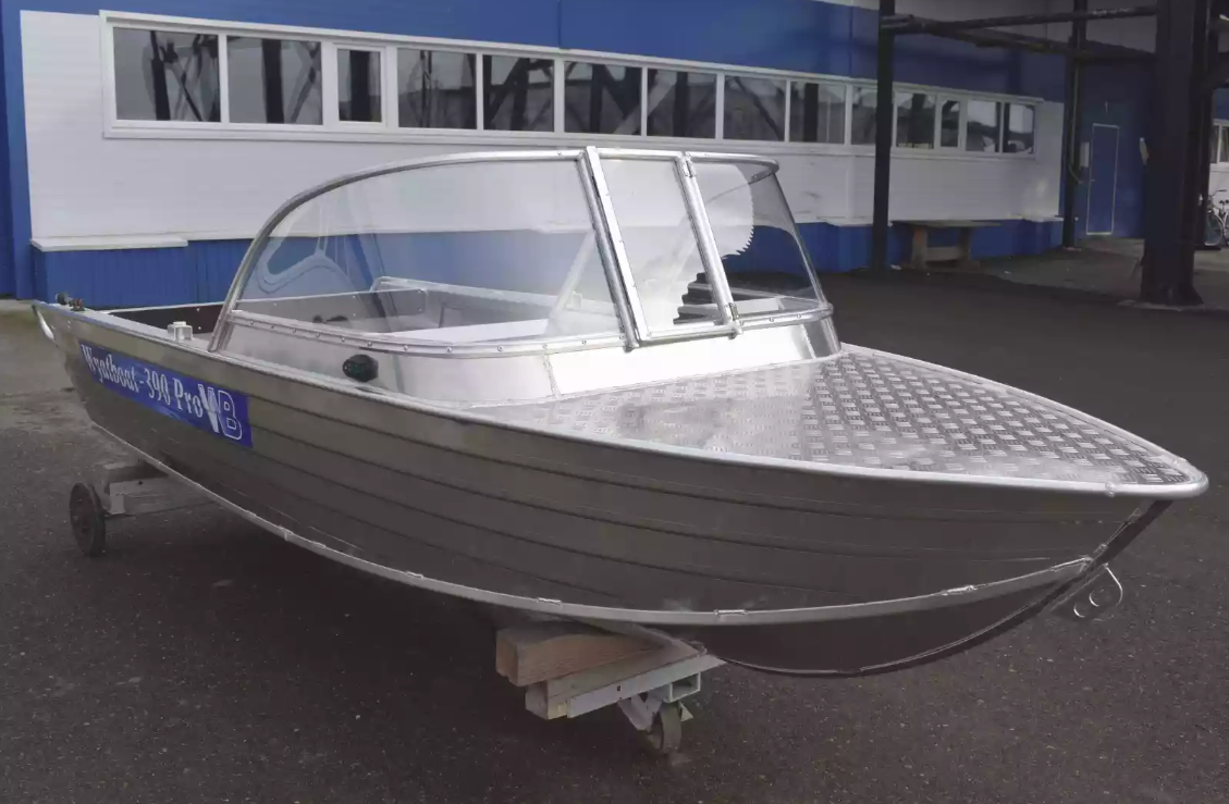 Алюминиевая лодка Wyatboat-390 Pro в Новокузнецке