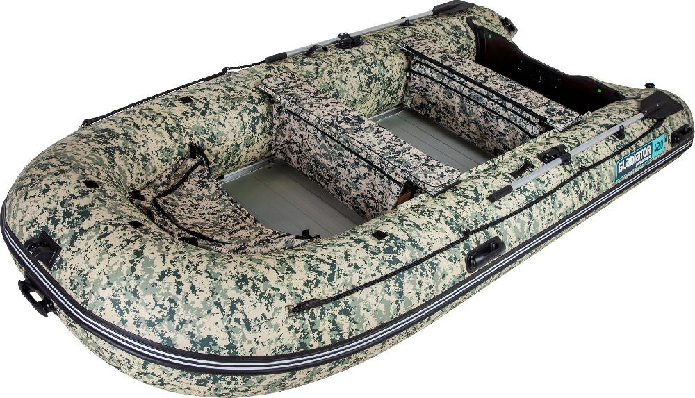 НАДУВНАЯ ЛОДКА GLADIATOR C420AL в Новокузнецке