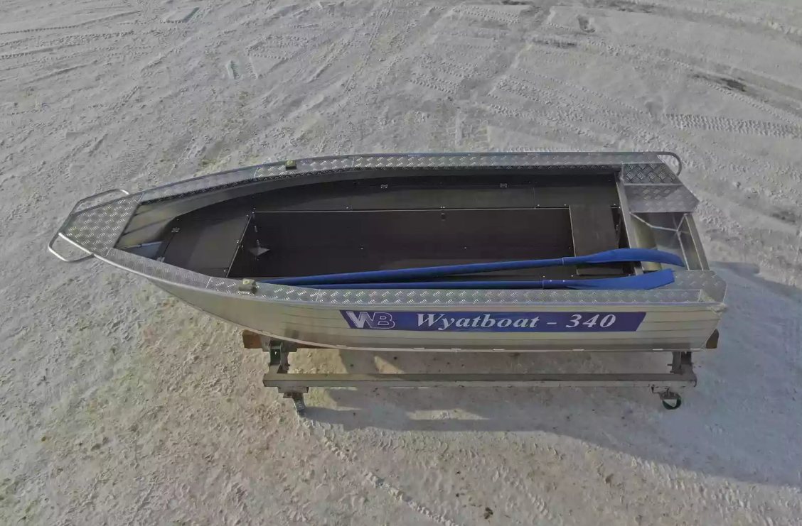 Алюминиевая лодка Wyatboat-340 РМ в Новокузнецке