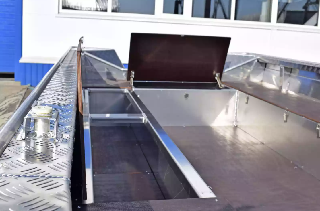 Алюминиевая лодка Wyatboat-490 Jonboat в Новокузнецке