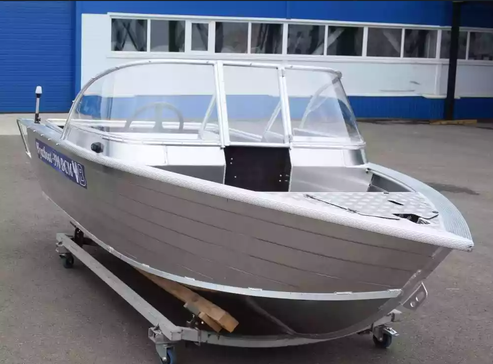 Алюминиевая лодка Wyatboat-390 DCM Увеличенный борт в Новокузнецке