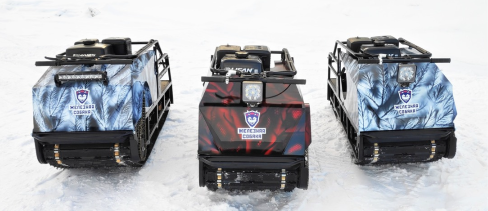 Мотобуксировщик Irondog (Железная собака) M600 20  Камуфляж Охотник в Новокузнецке