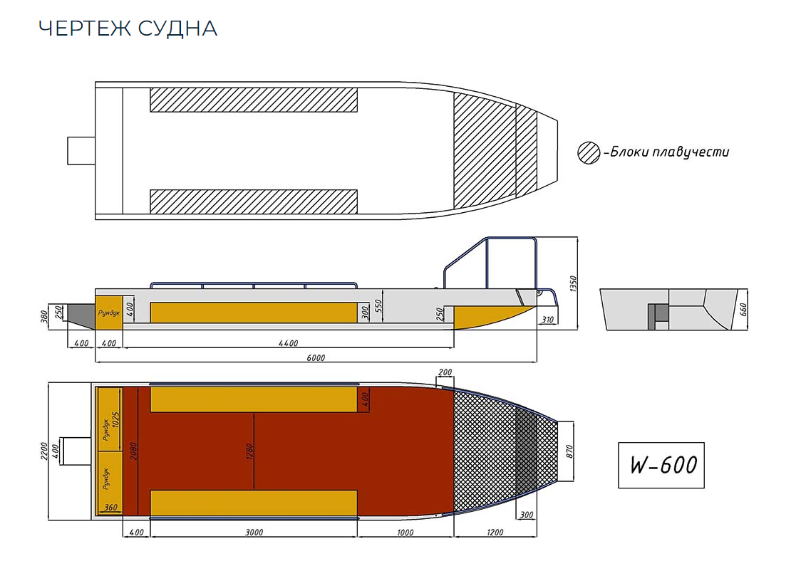 Алюминиевая лодка Wyatboat-600 в Новокузнецке