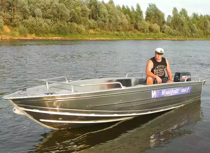 Алюминиевая лодка Wyatboat-460 P в Новокузнецке