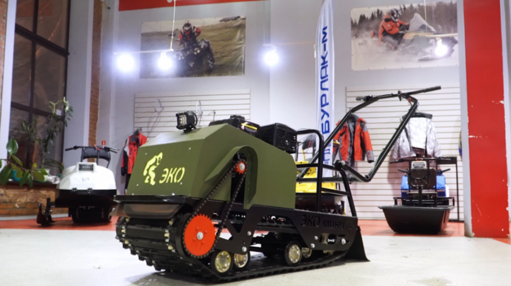 Мотобуксировщик ЭКО-Мини 15 лс (рама цельнометаллическая гнутая) в Новокузнецке