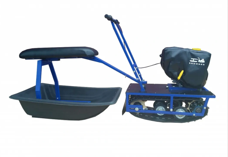 Мини-мотобуксировщик Альбатрос-М с фарой в Новокузнецке