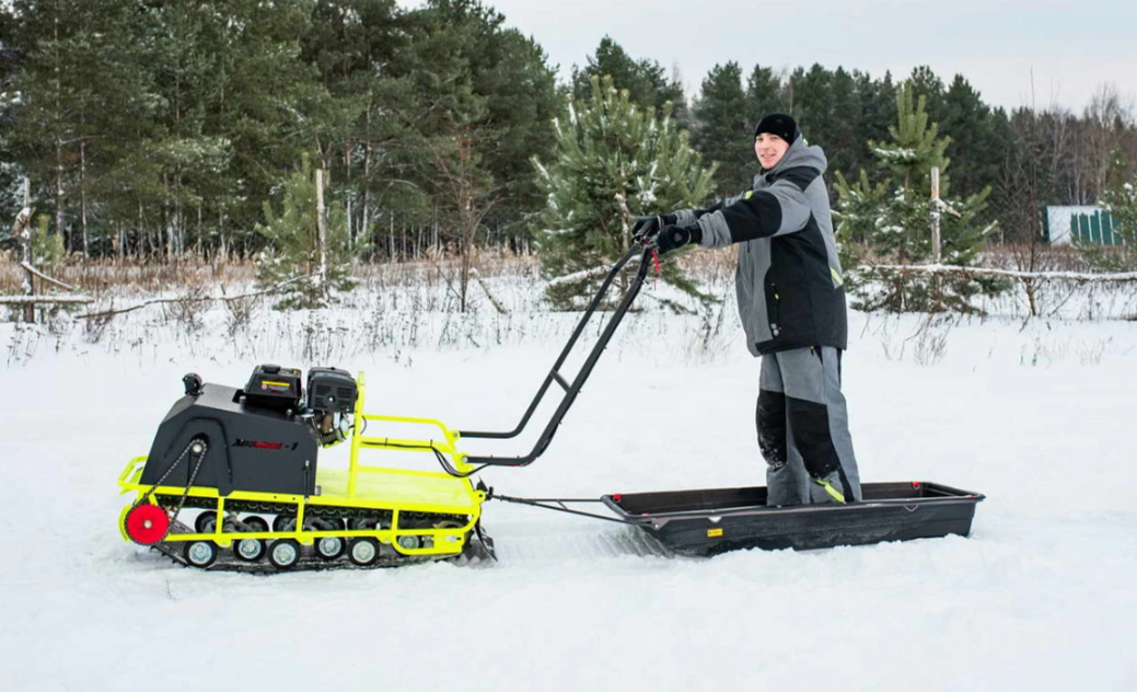 Мотобуксировщик Бурлак ХОЗЯИН-1 (капот металл) в Новокузнецке
