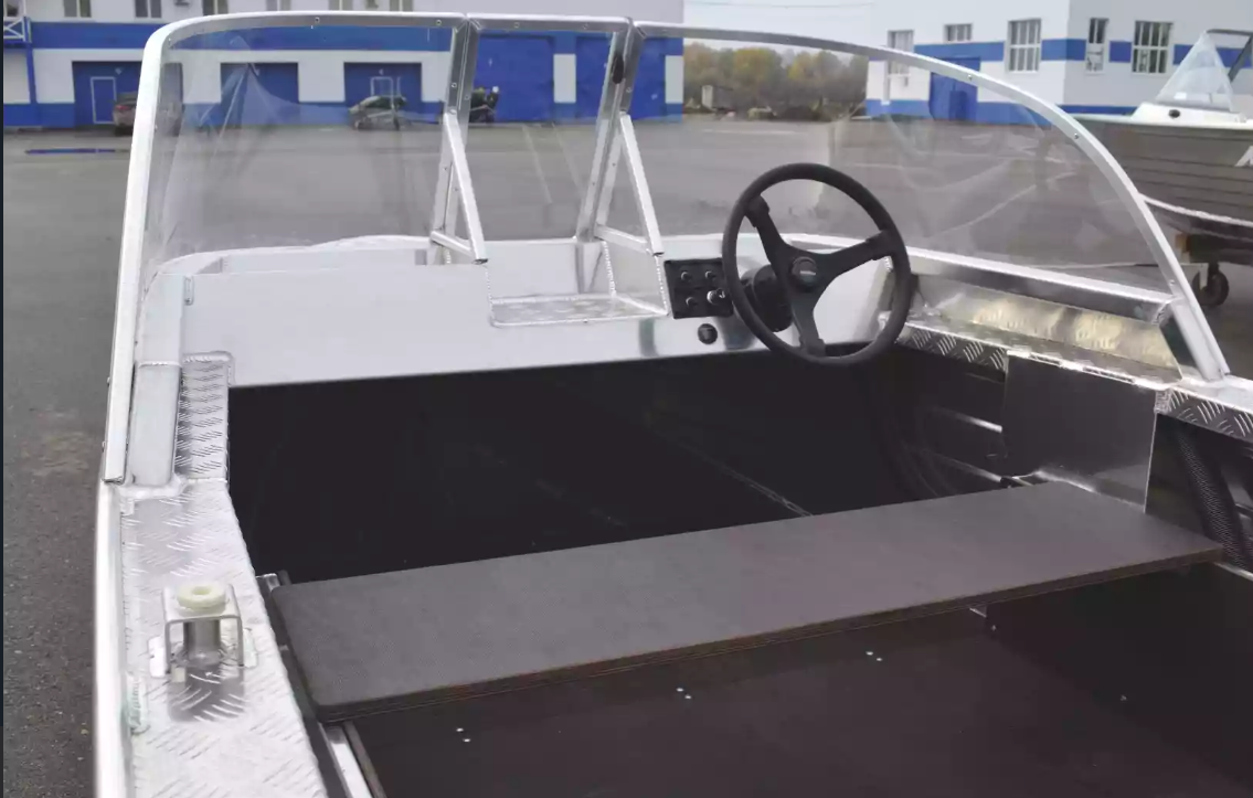Алюминиевая лодка Wyatboat-390 Pro в Новокузнецке