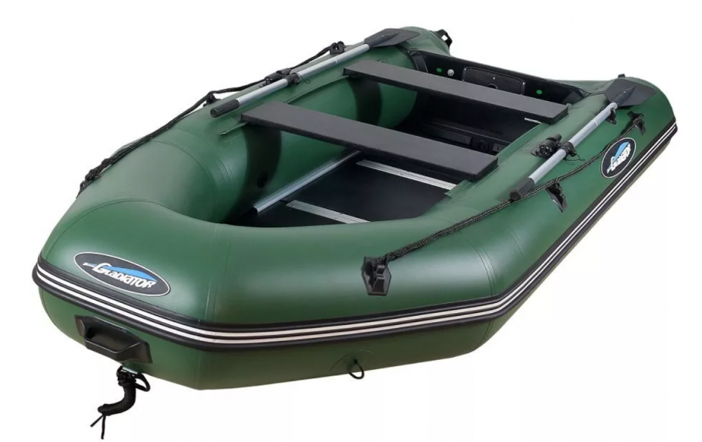 МОТОРНО-ГРЕБНАЯ ЛОДКА ПВХ GLADIATOR A 320 ТК С ФАНЕРНЫМ ПОЛОМ в Новокузнецке