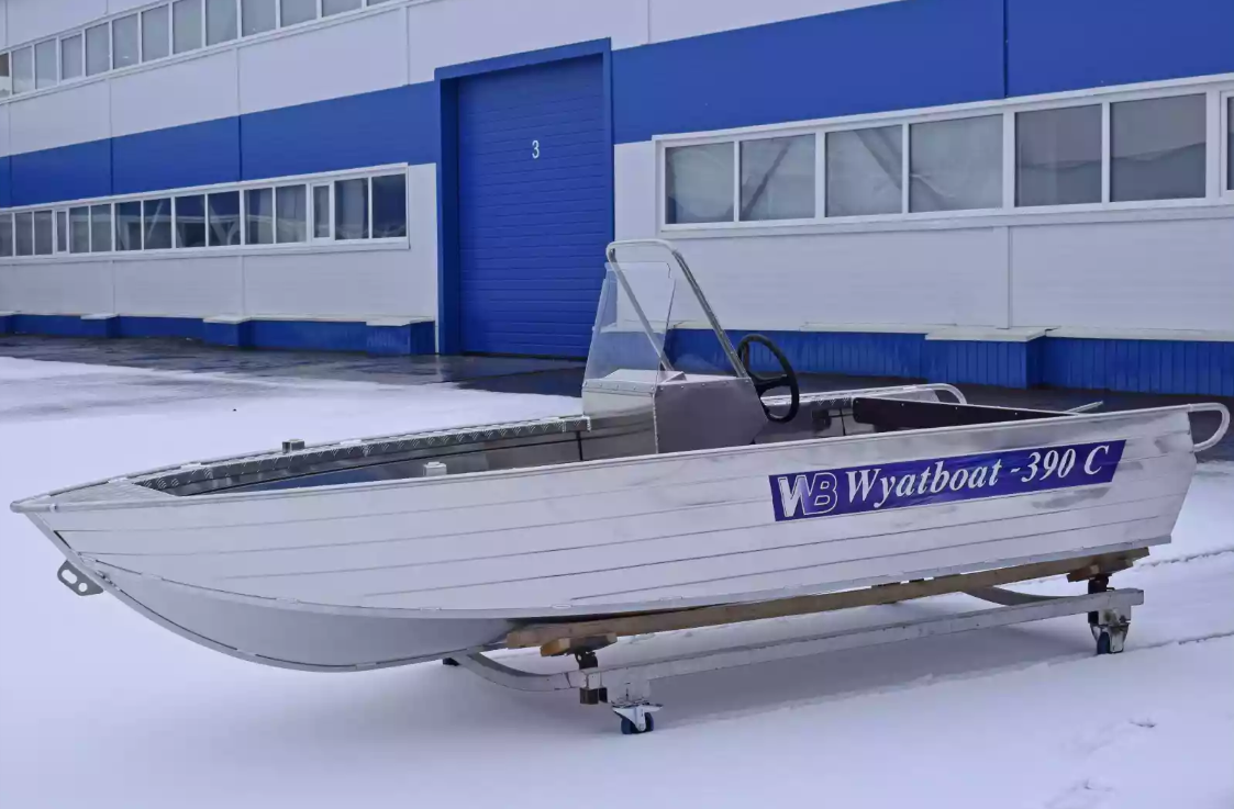 Алюминиевая лодка Wyatboat-390 C в Новокузнецке