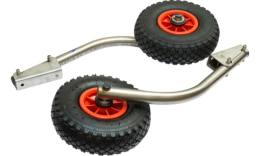 Транцевые колеса модульные для нднд из нержавеющей стали в Новокузнецке