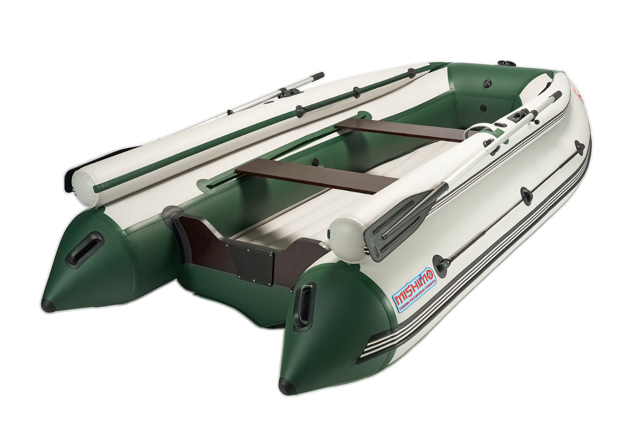 КОМПЛЕКТ ЛОДКА MISHIMO FAMILY LITE 370 + МОТОР 9,9 (15) Л.С. в Новокузнецке