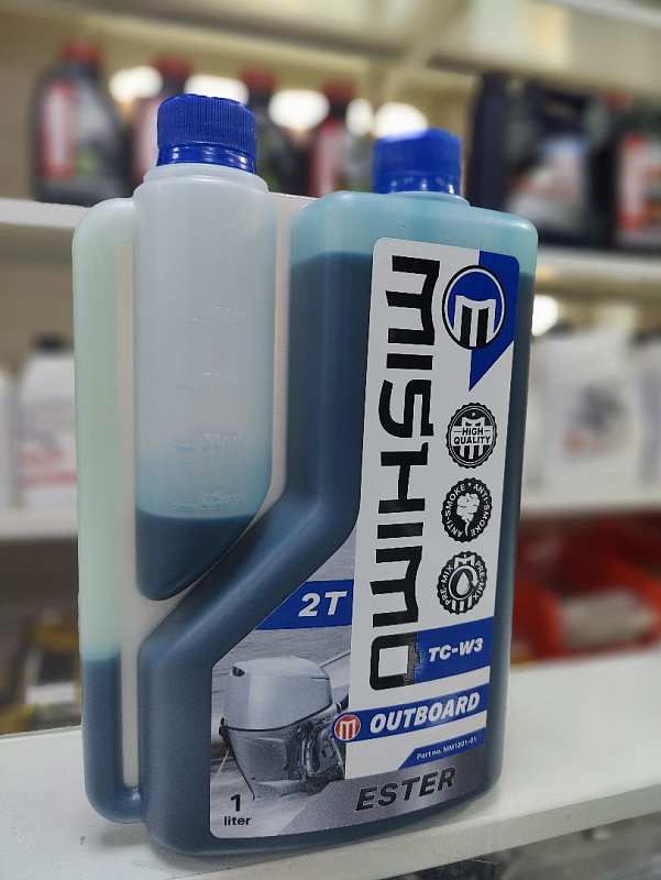 Масло MISHIMO 2T OUTBOARD (ESTER) полусинтетика 1 л в Новокузнецке