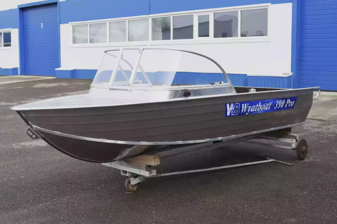 Алюминиевая лодка Wyatboat-390 Pro в Новокузнецке