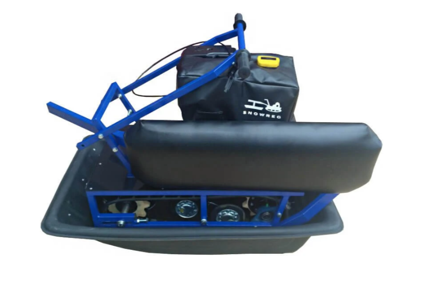 Мини-мотобуксировщик Альбатрос-М с фарой в Новокузнецке