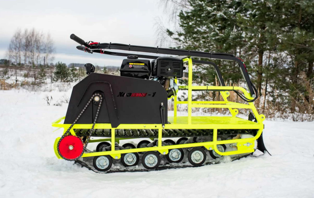 Мотобуксировщик Бурлак ХОЗЯИН-1 (капот металл) в Новокузнецке