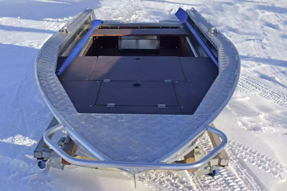 Алюминиевая лодка Wyatboat-370 Р FISH в Новокузнецке