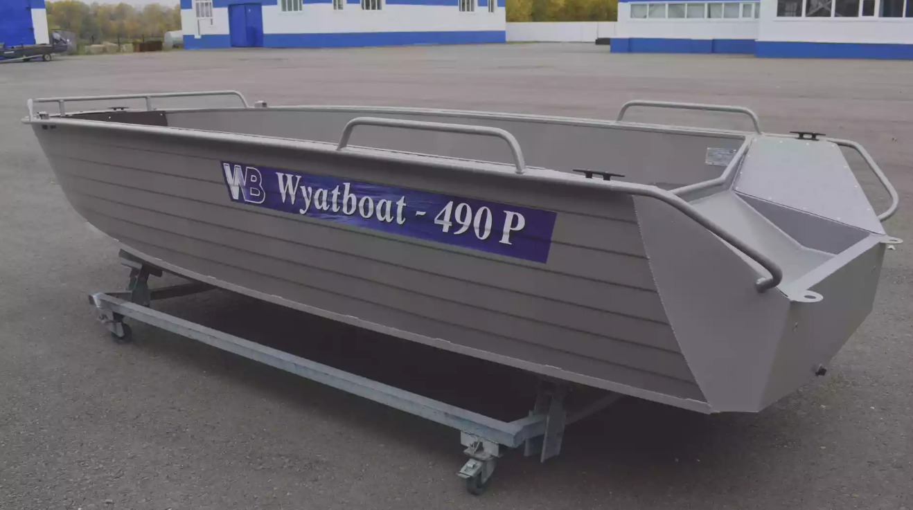 Алюминиевая лодка Wyatboat-490 P в Новокузнецке