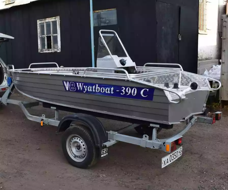 Алюминиевая лодка Wyatboat-390 C в Новокузнецке