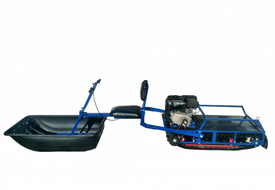 Мотобуксировщик толкач Альбатрос-XL8 с модулем. С фарой, склизы в Новокузнецке