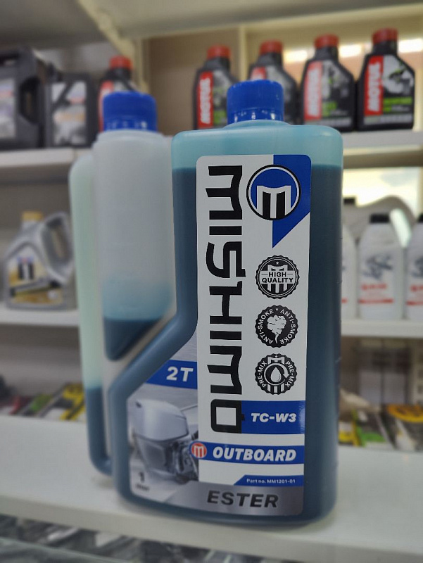Масло MISHIMO 2T OUTBOARD (ESTER) полусинтетика 1 л в Новокузнецке