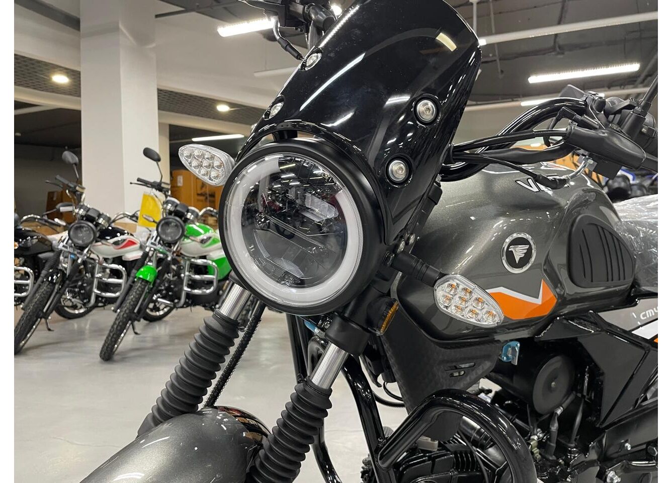 Мопед VMC NOVA 49сс (125сс) Led Full, дисковый тормоз, RKB RATO с баланс. валом, сигнализация в Новокузнецке