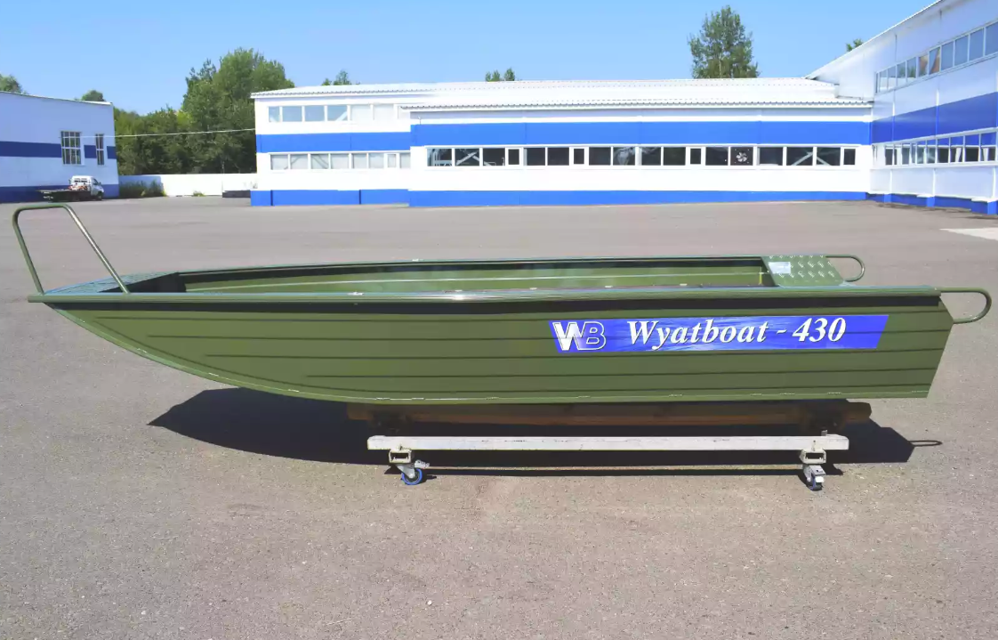 Алюминиевая лодка  Wyatboat-430 Master Fish в Новокузнецке