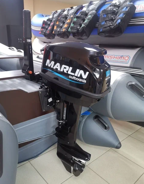 КОМПЛЕКТ ЛОДКА MISHIMO LITE 350 + МОТОР 9,8 Л.С. в Новокузнецке