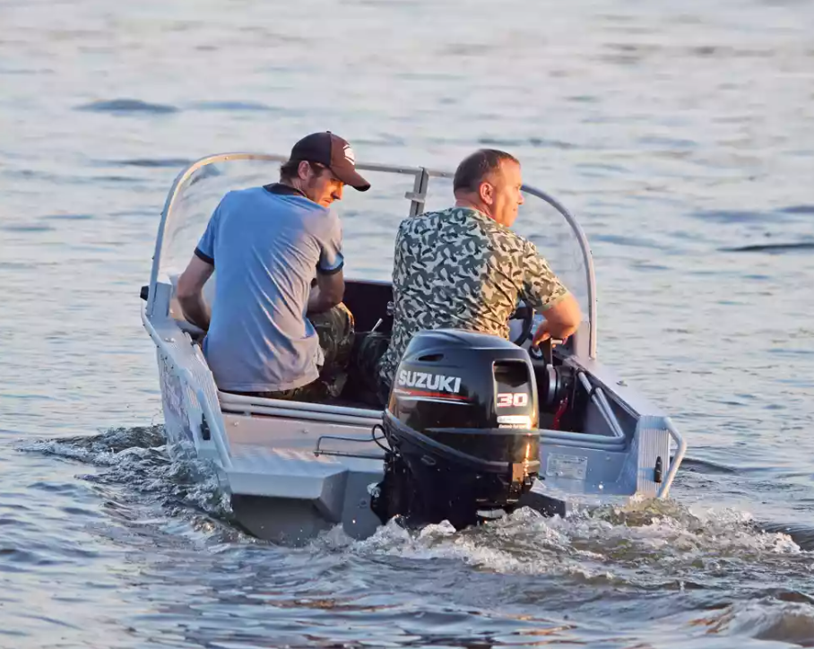 Алюминиевая лодка Wyatboat-390 DCM в Новокузнецке