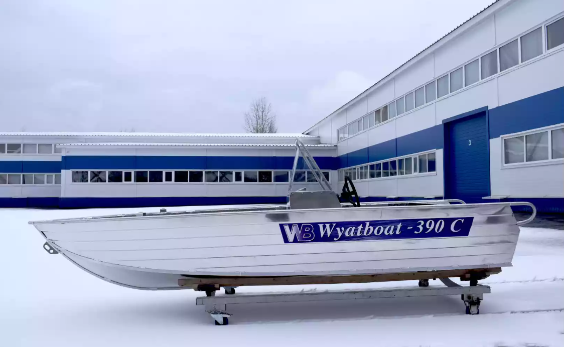 Алюминиевая лодка Wyatboat-390 C в Новокузнецке